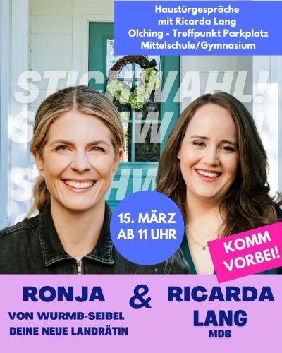 Haustürgespräche mit Ricarda Lang und Ronja von Wurmb-Seibel