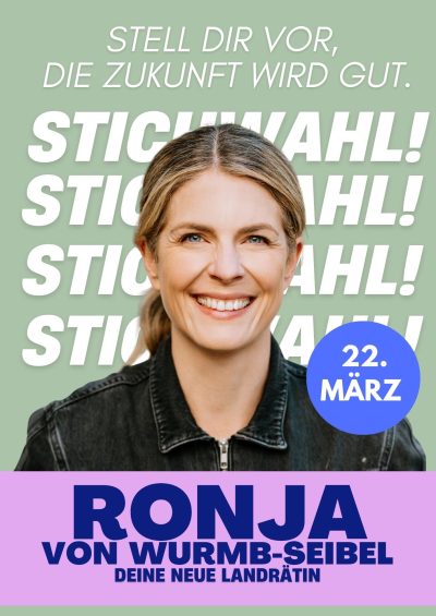Stichwahl 22. März Ronja wählen!